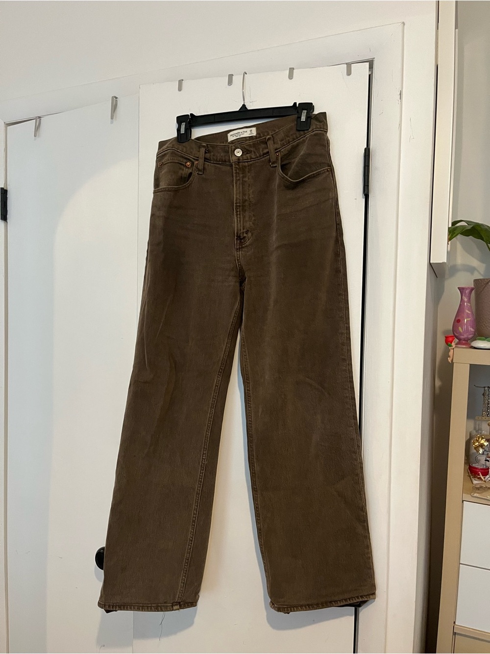 Abercrombie & Fitch Brown Denim 90s relaxed jeans